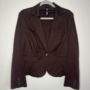 Worthington Brown Work Blazer | Size 10